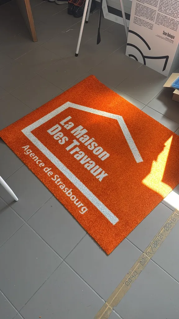 impression tapis personnalise à strasbourg en alsace