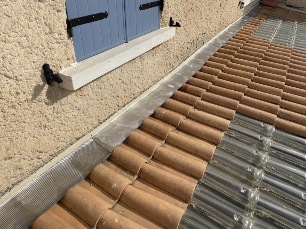 Changement de Solin de toiture d’une maison sur Istres 13800 près de Martigues