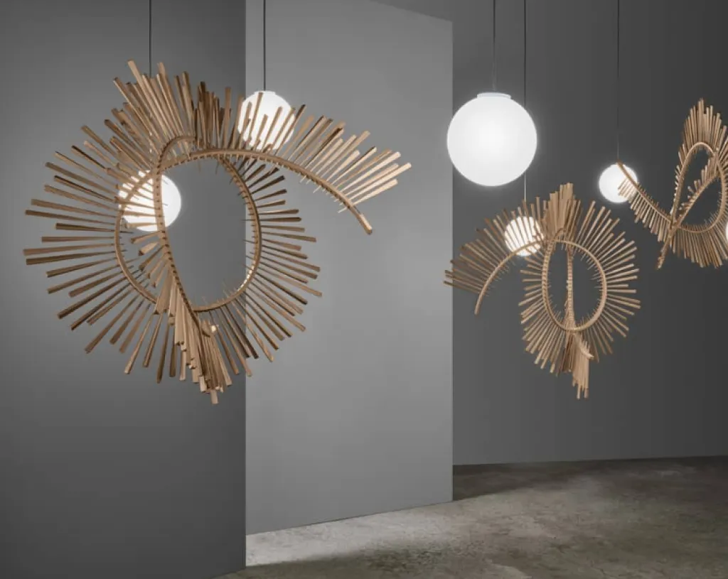Sacha  présente dans son Concept Store les créations d'Arturo Alvarez, suspensions, lampes, lampadaires...