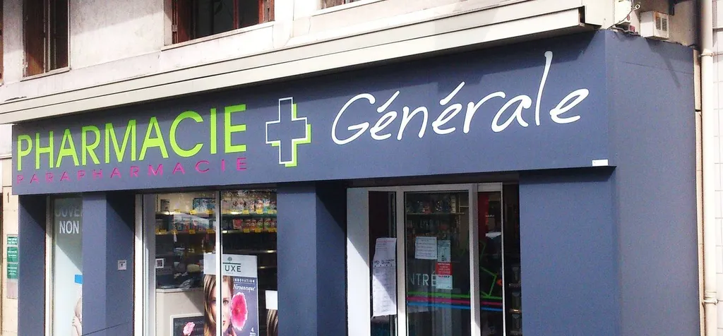 enseigne lumineuse pharmacie generale marseille