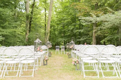cérémonie champêtre mariage château de séréville
