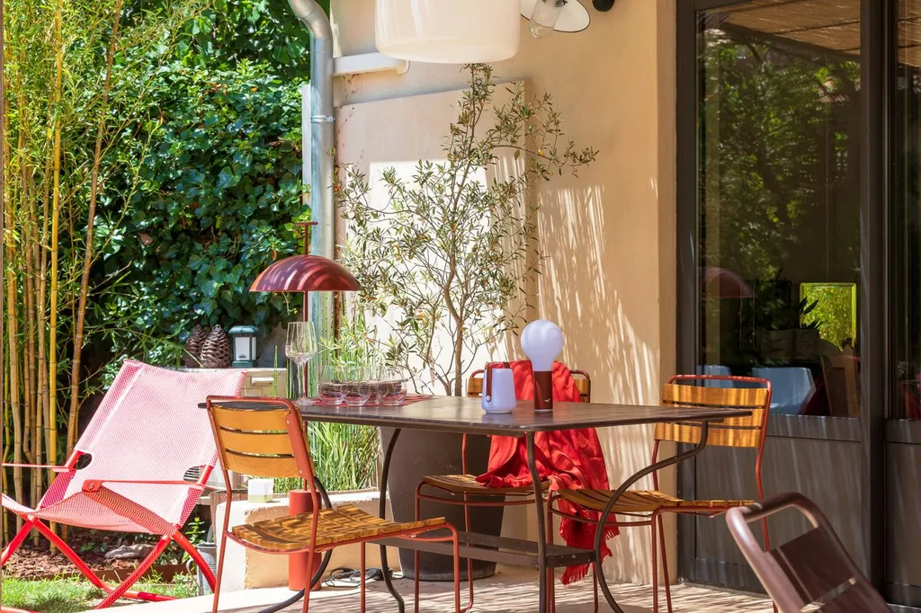 Terrasse provençale d'une maison de ville 13300 Salon de Provence