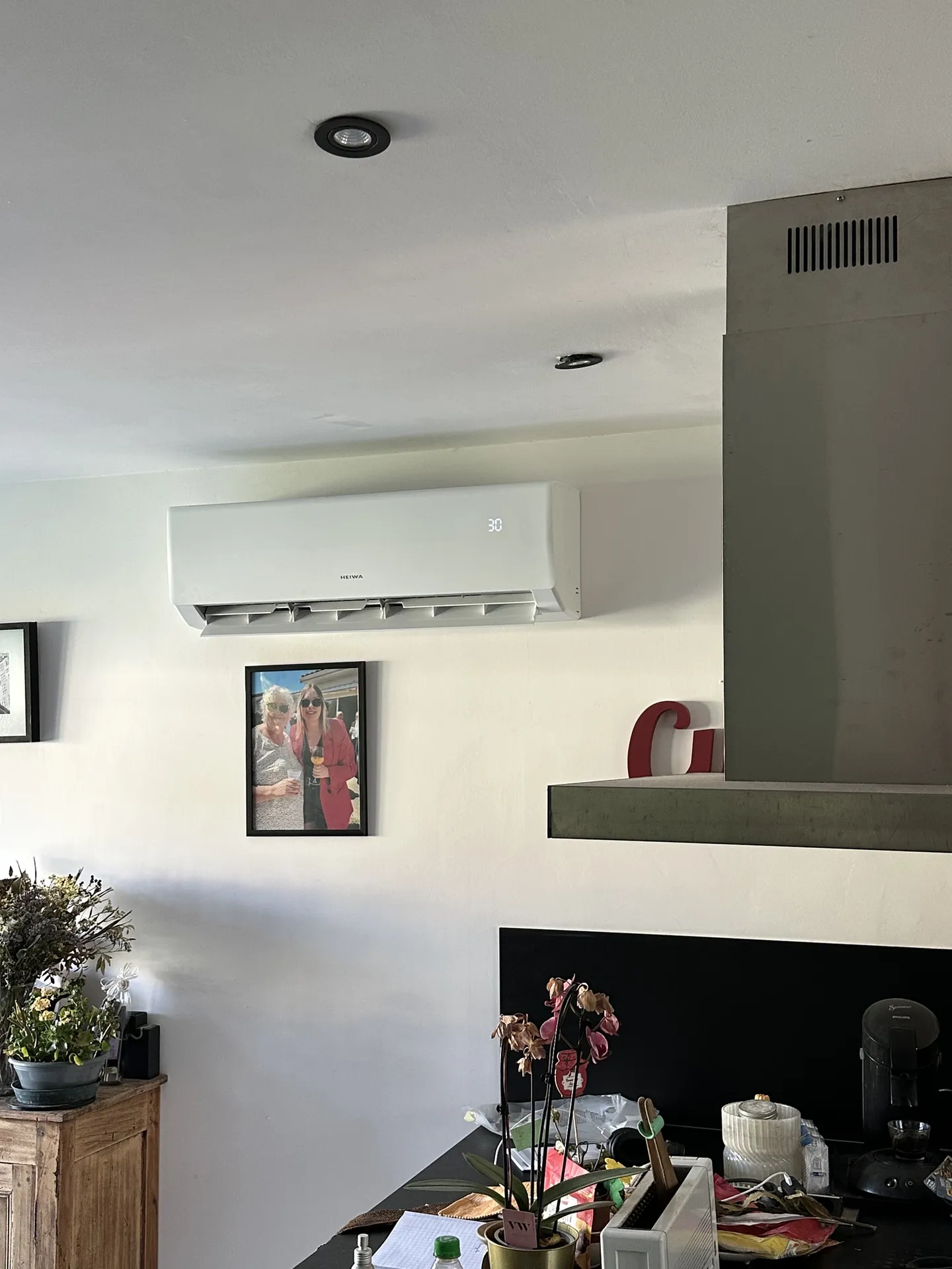 installation mono-split Heiwa 