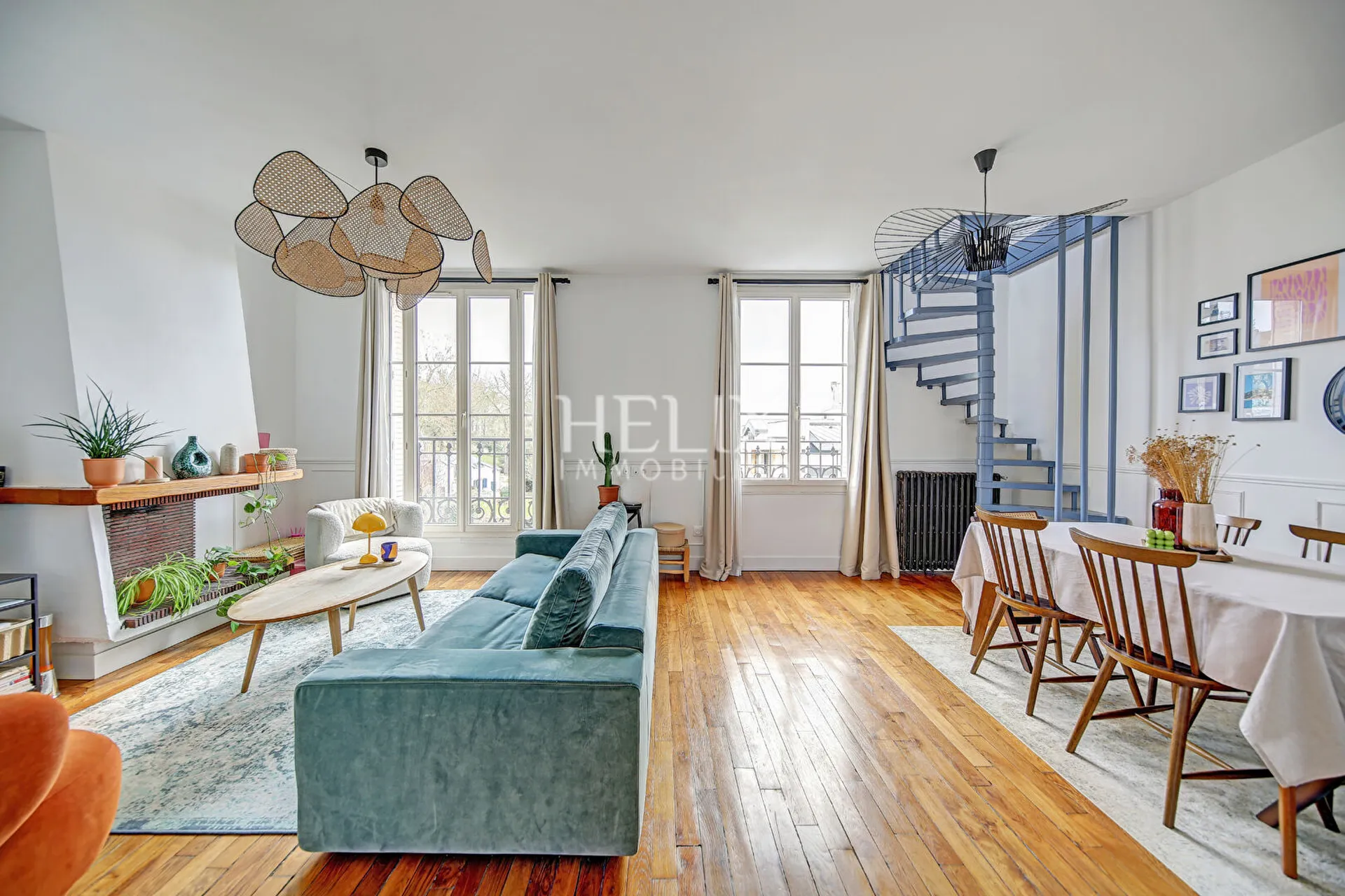 Duplex de 4 pièces avec beaucoup de charme et possibilité d'aggrandir l'appartement