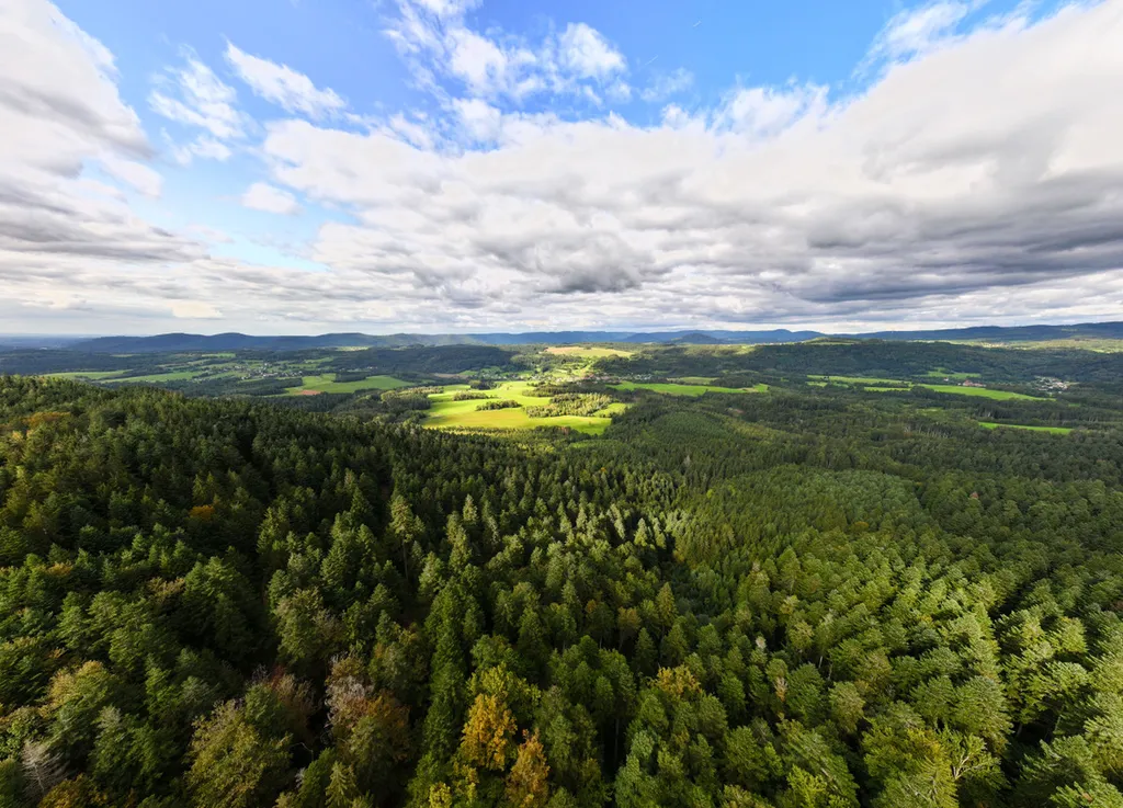 Paysage photo réalisé avec le DJI Mavic 3 Pro