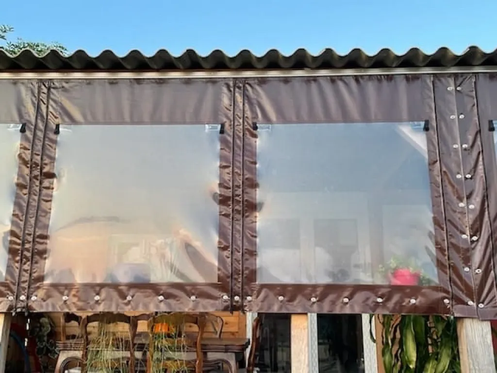 terrasse ouverte d'été sur le bassin d'arcachon