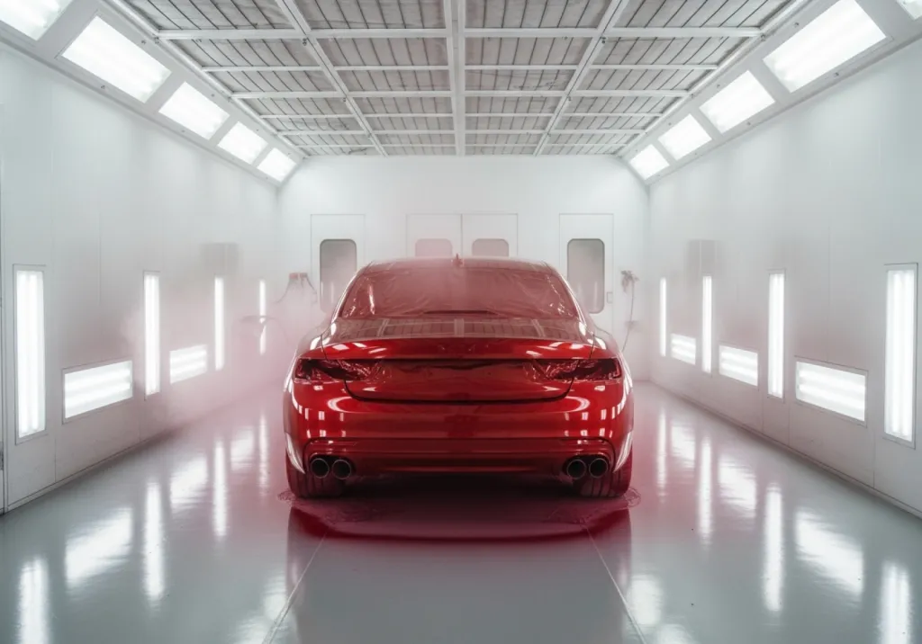 Peinture automobile complète avec colorimétrie sur mesure et finition haut de gamme à Vallauris, atelier Liberali Peinture automobile complète avec colorimétrie sur mesure et finition haut de gamme à Vallauris, atelier Liberali