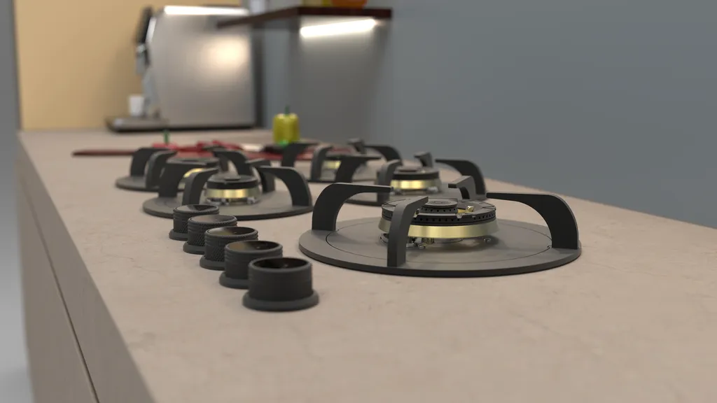 Bruleurs à gaz noir avec laiton Théoule-sur-Mer