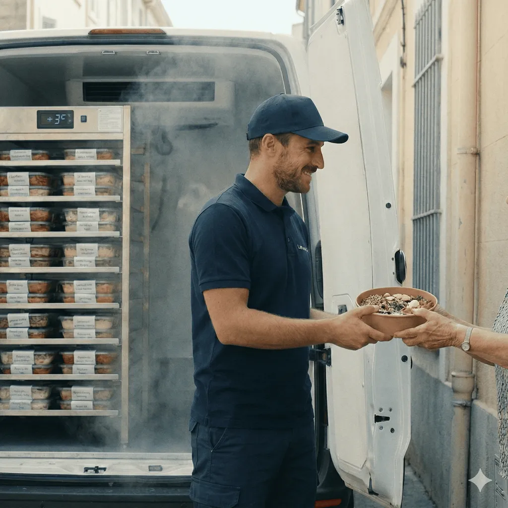 La livraison en véhicule frigorifique : le choix de la sécurité absolue pour vos repas à domicile