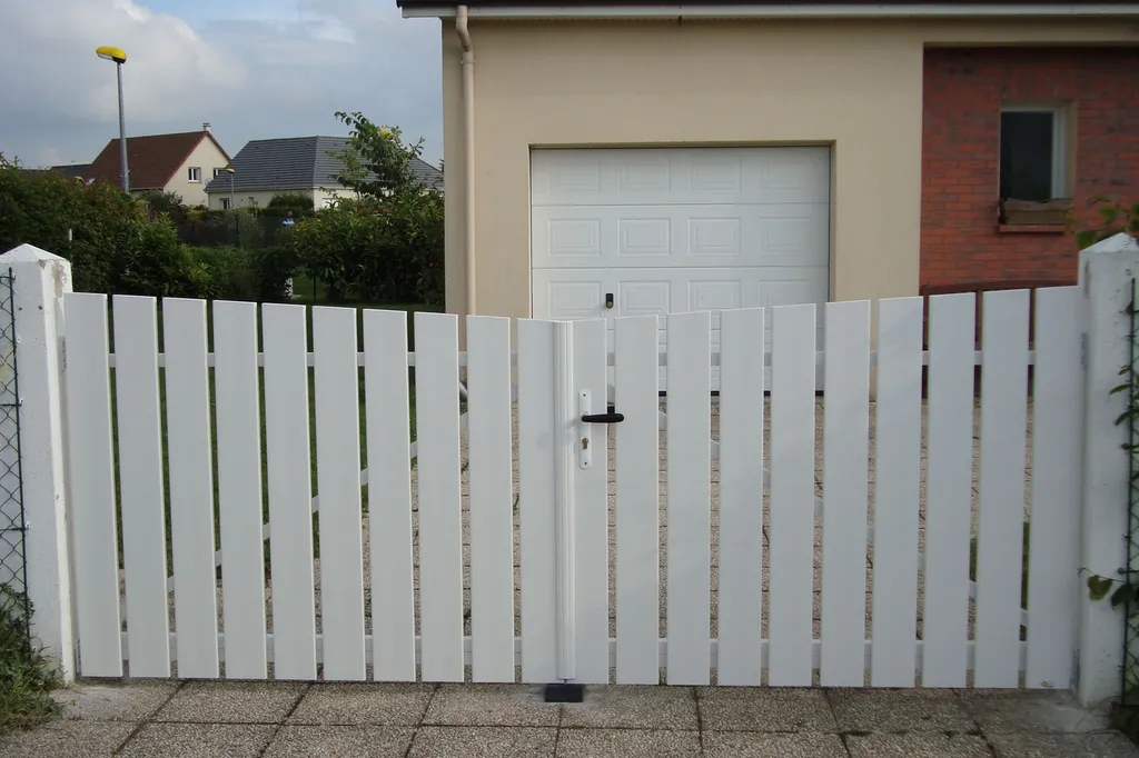 Installation de Portail Battant PVC et Alu Sur-Mesure, Motorisation et Clôtures de Propriété à Port-Jérôme-sur-Seine en Seine-Maritime 76 et Notre-Dame-de-Gravenchon