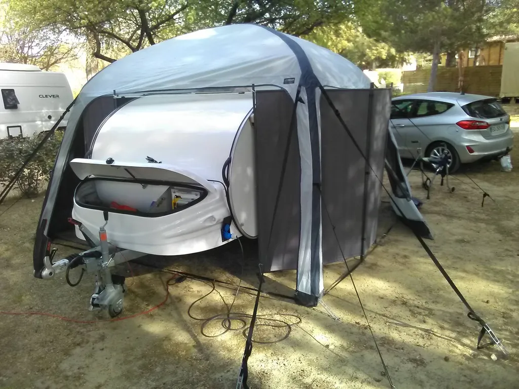 CARETTA 1500 (VENDUE) - Caravane Teardrop Légère (< 750kg) Quasi Neuve - MIDI 13 LOISIRS