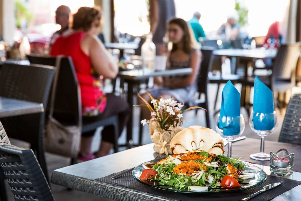restaurant du camping Le Mas de la Plage à Vias Plage 