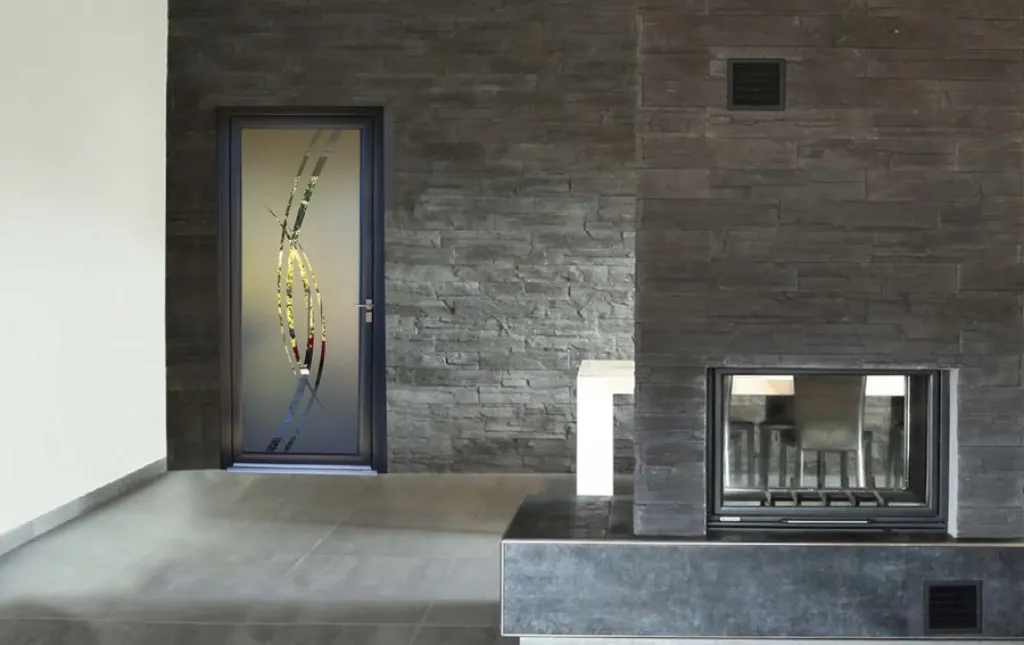 Porte d'Entrée PVC Puit de Lumière