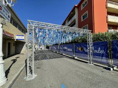 Réalisation d'une structure 20*25 pour un événement grand public au Pradet 83