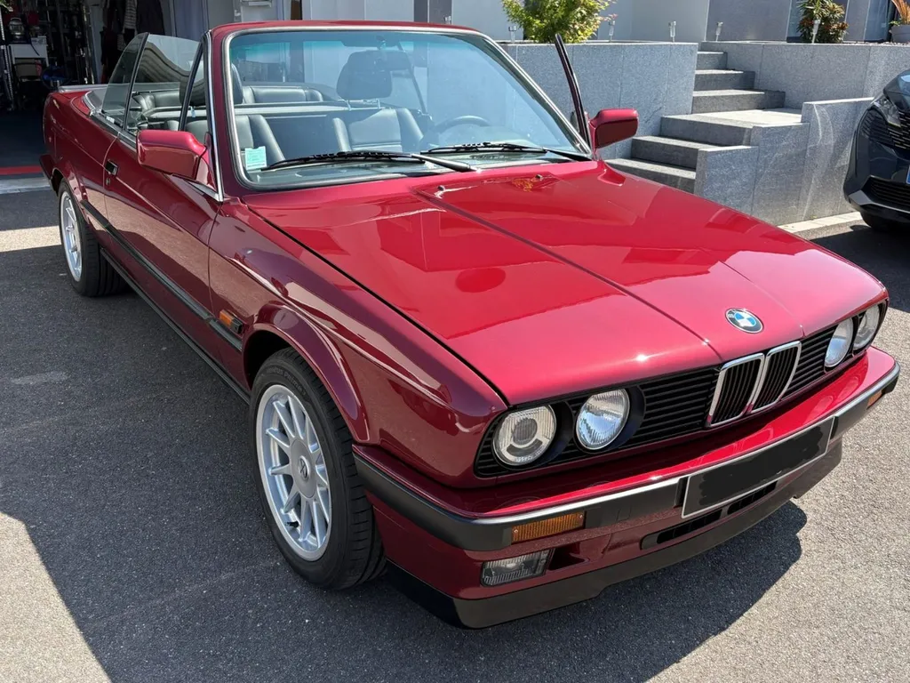 Lavage pour une youngtimer bmw e30 de collection