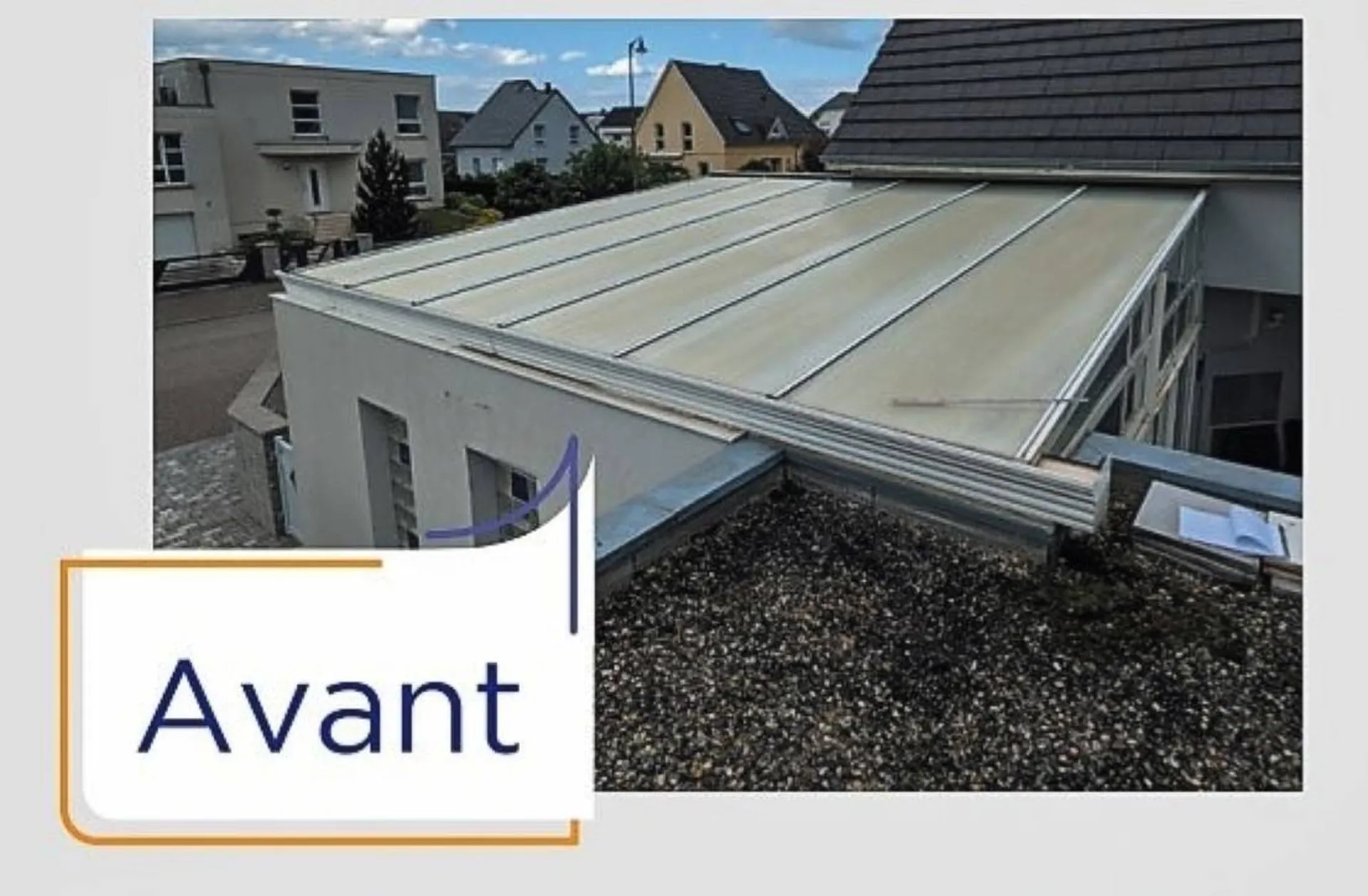 Rénovation de véranda Avant