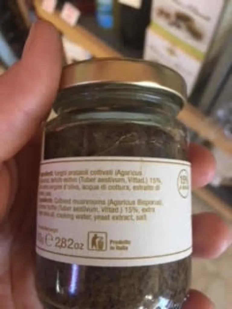sauce a la truffe noire d'été 15%