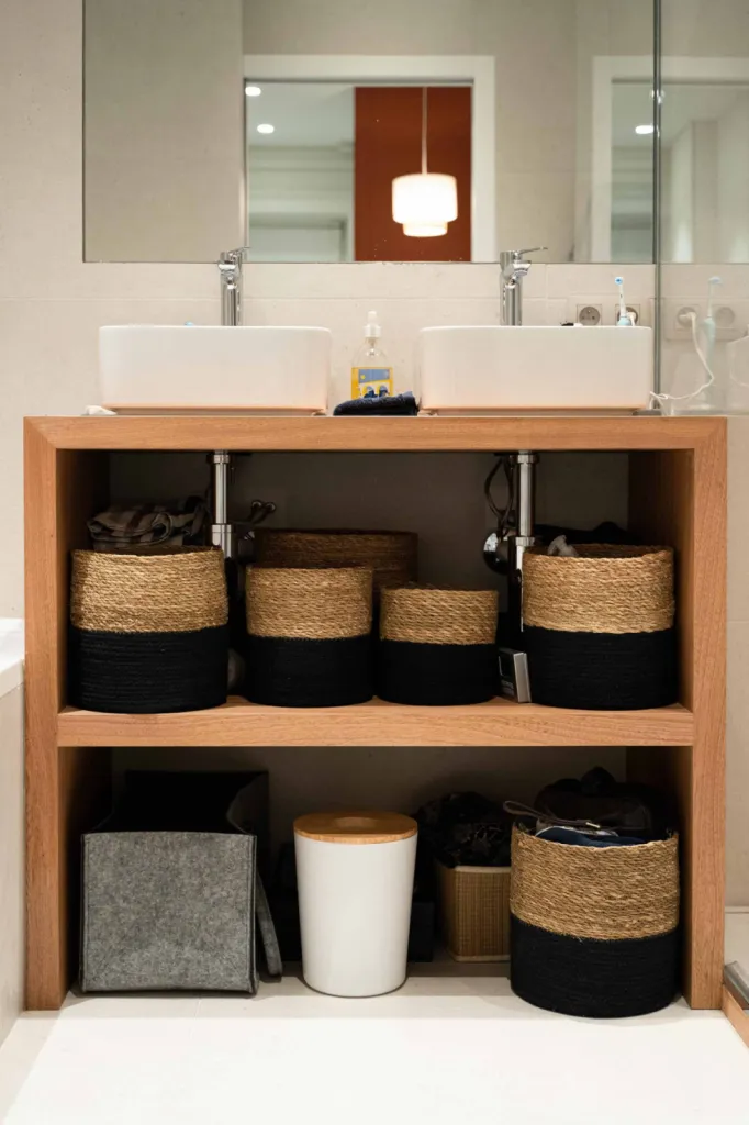 Création d'un meuble de salle de bain à Lyon