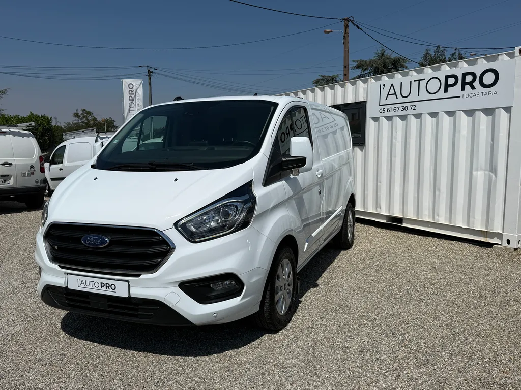 Ford Transit Custom Limited L1H1 2.0 EcoBlue 130 – 2020 – 3 places – 1ère main – Garantie 12 mois