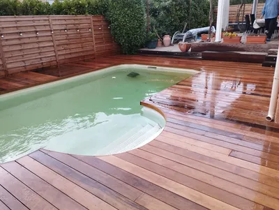 Terrasse poussan 55m²