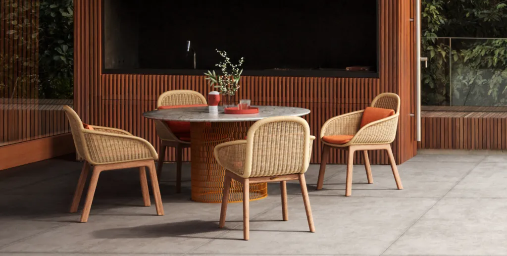 Kettal des meubles d'extérieurs de haute qualité.