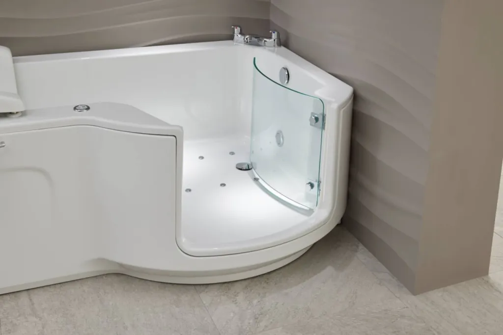 Baignoire à porte avec siège élévateur Louisiana