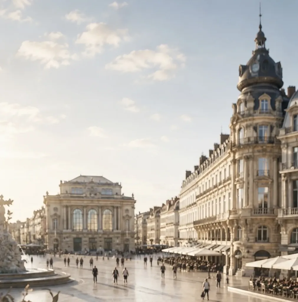 Place de la comédie - Montpellier 