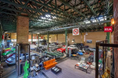 Concession automobile vintage