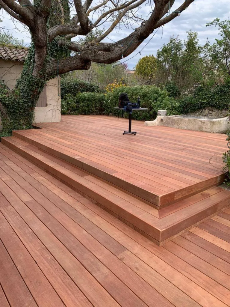 Terrass Merbau Lourmarin 7