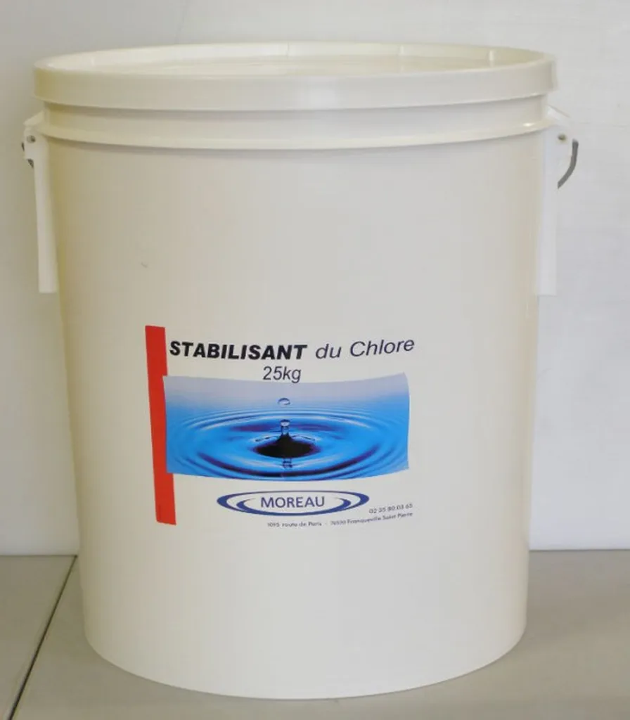 STABILISANT du Chlore 25 Kg