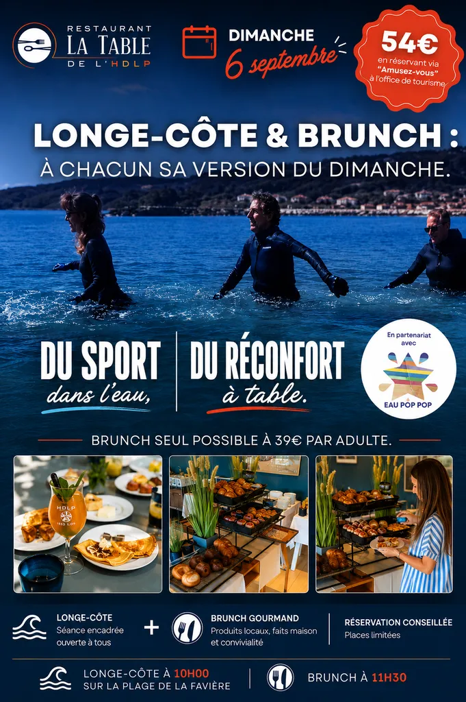 Le brunch fait son grand retour à La Table de L'HDLP de Bormes Les 