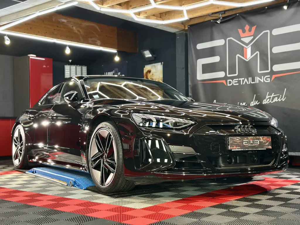 Detailing Lyon spécialiste du traitement céramique et de la protection carrosserie Audi e-tron GT