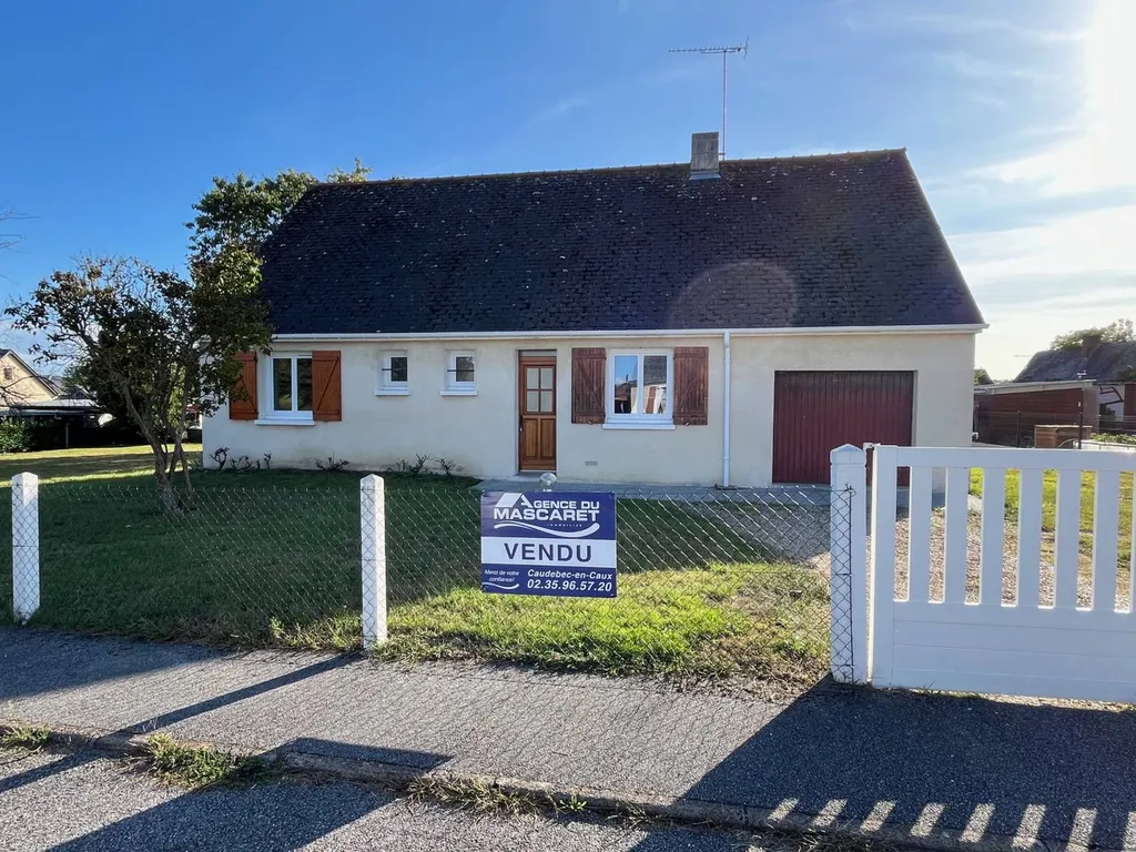 Pavillon de plain pied en bon état général à vendre à Vatteville la Rue 76940