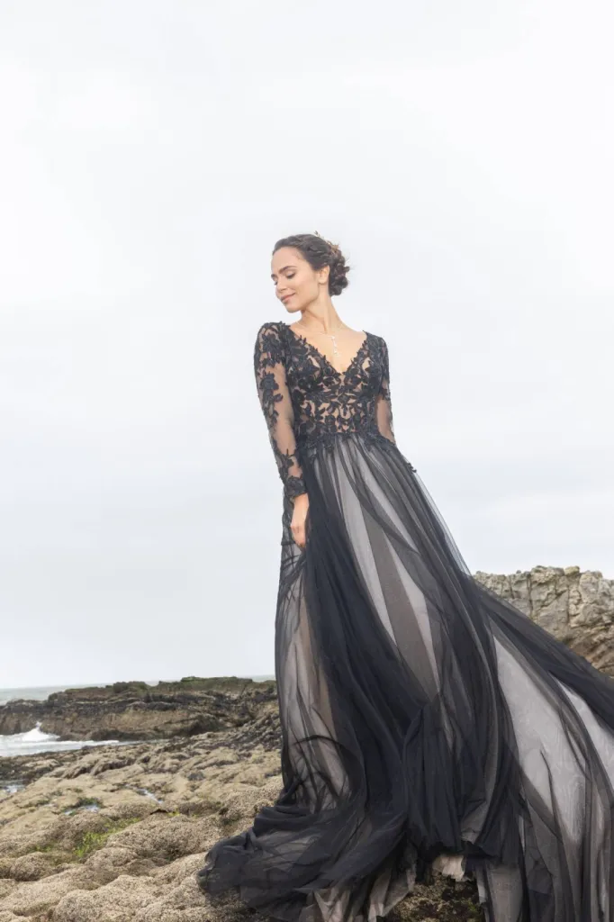 Robe de mariée Lunaire collection Eglantine mariage Marseille