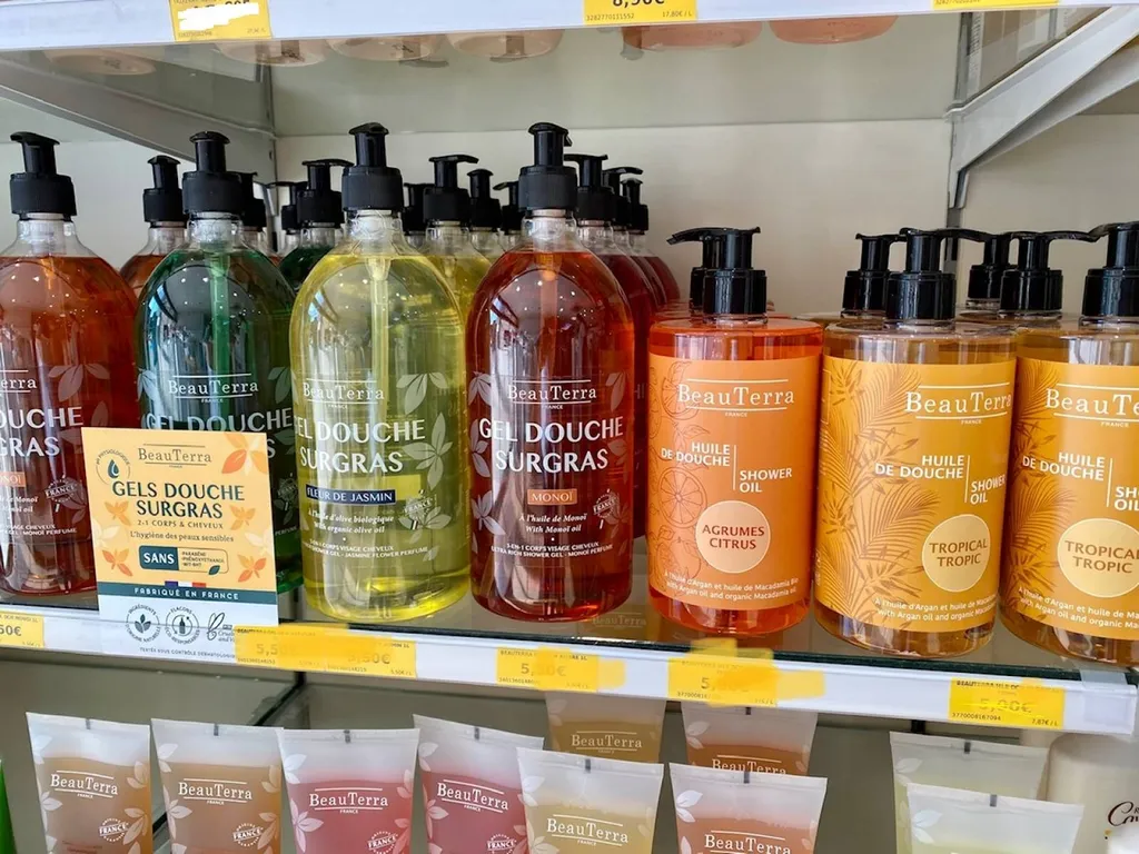 beau terra gels douche pas chers pharmacie marseille