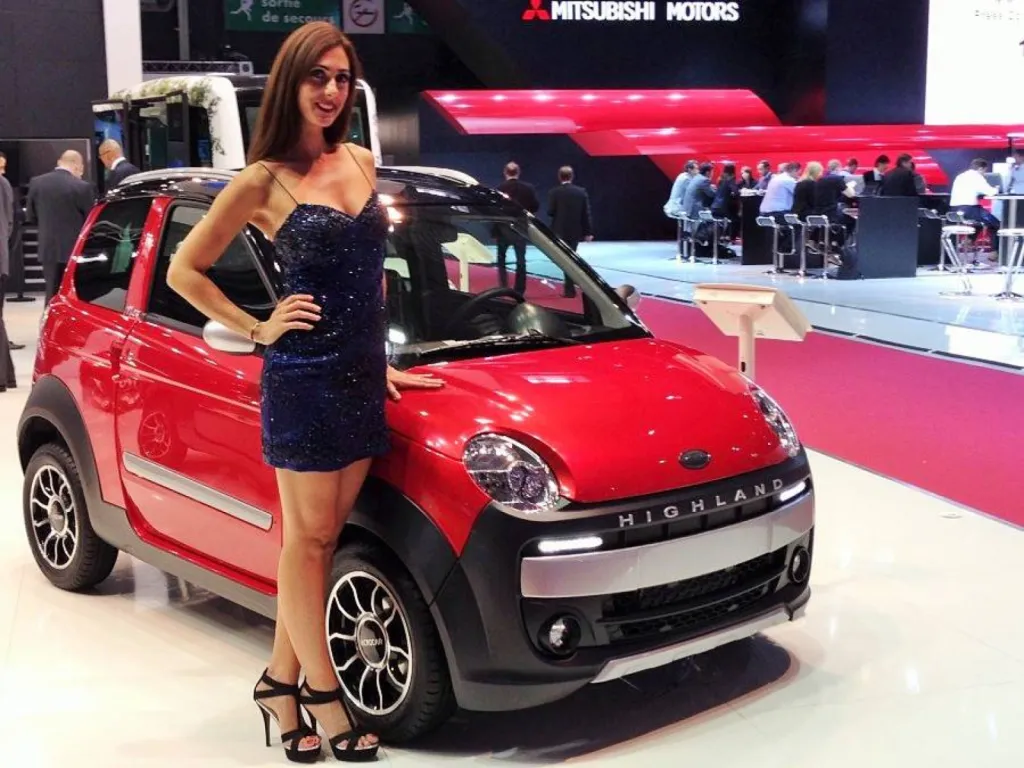 Les voitures sans permis au mondial de l'auto