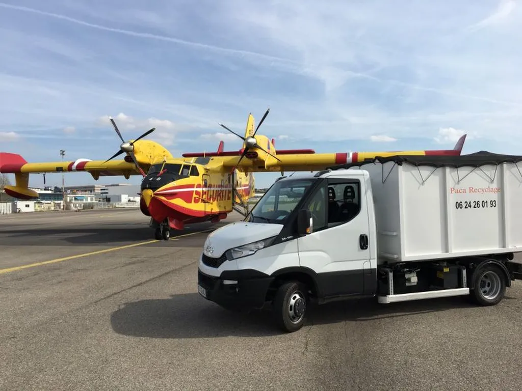 déménagement de l'aviation civile Paca Recyclage