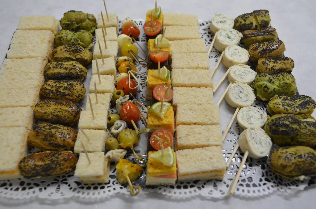 Pièces cocktail salées