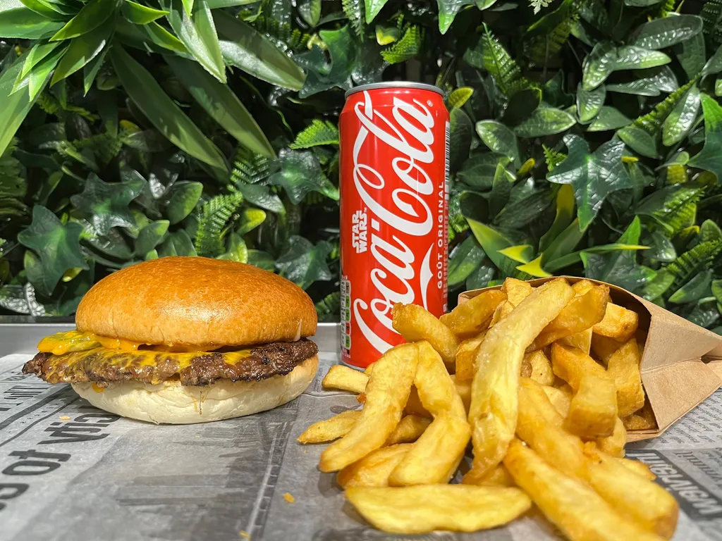 Goutez nos burgers en menu