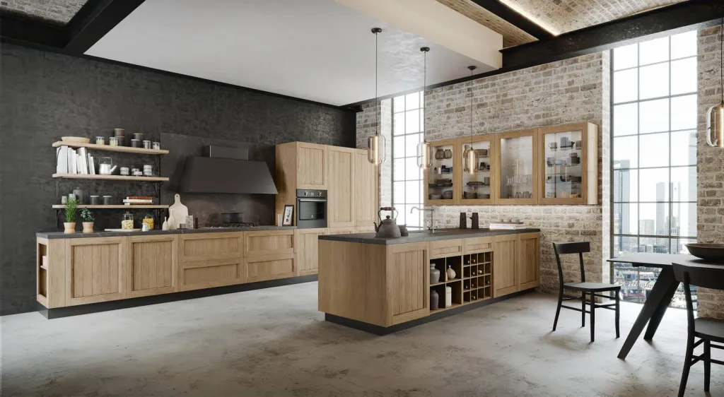 Conception et vente de cuisines italiennes haut de gamme de style classique à Six Fours dans le Var