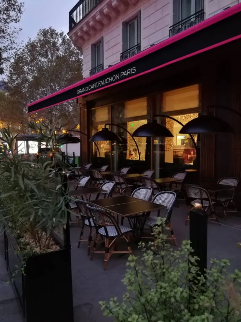 chauffage pour terrasse de restaurant 