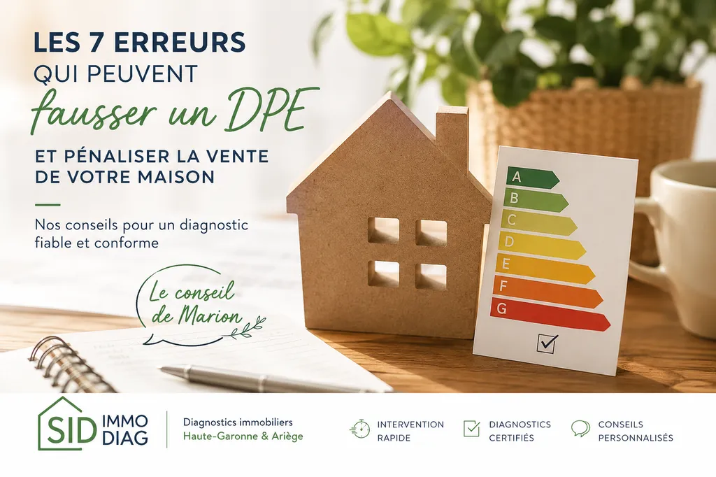 Les 7 erreurs à éviter pour le DPE