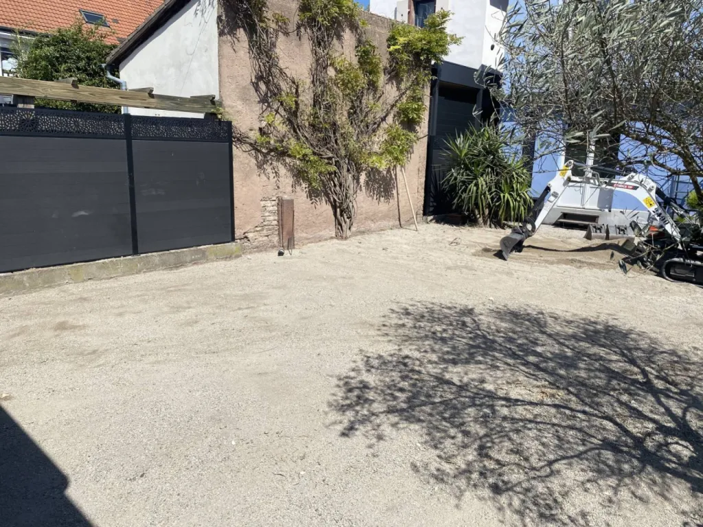Rénovation d'une terrasse pour un restaurant à Hœnheim
