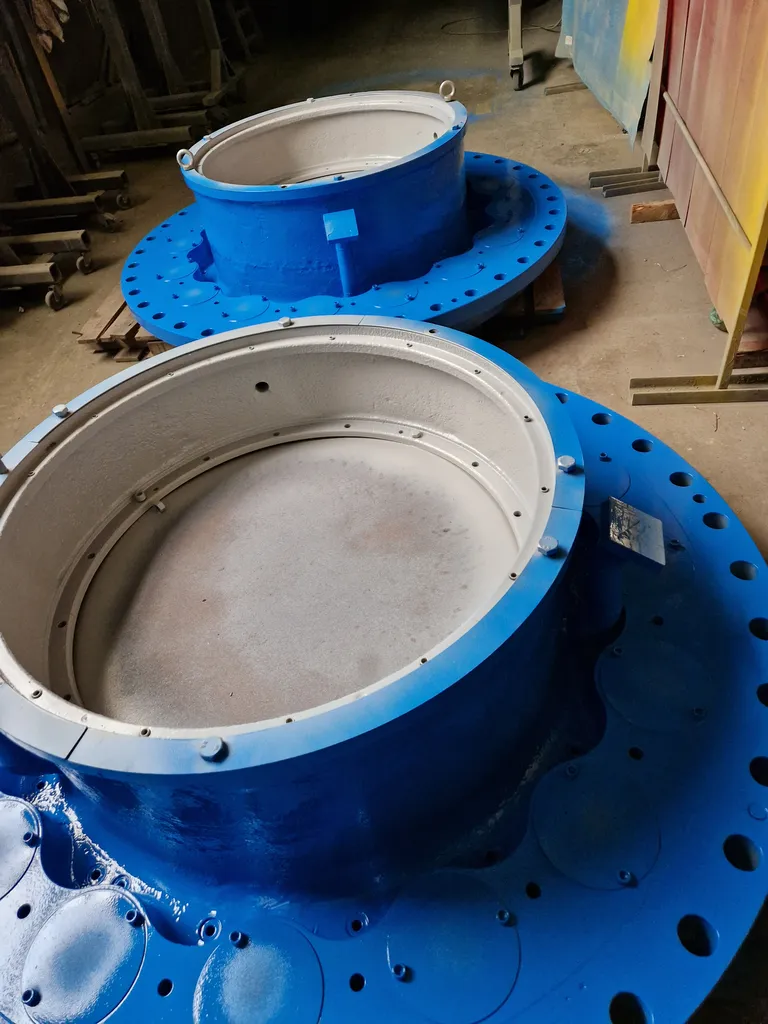 Réalisation sur mesure de fonds 3T pour EDF par GIRARD FRERES expert en usinage et maintenance industrielle