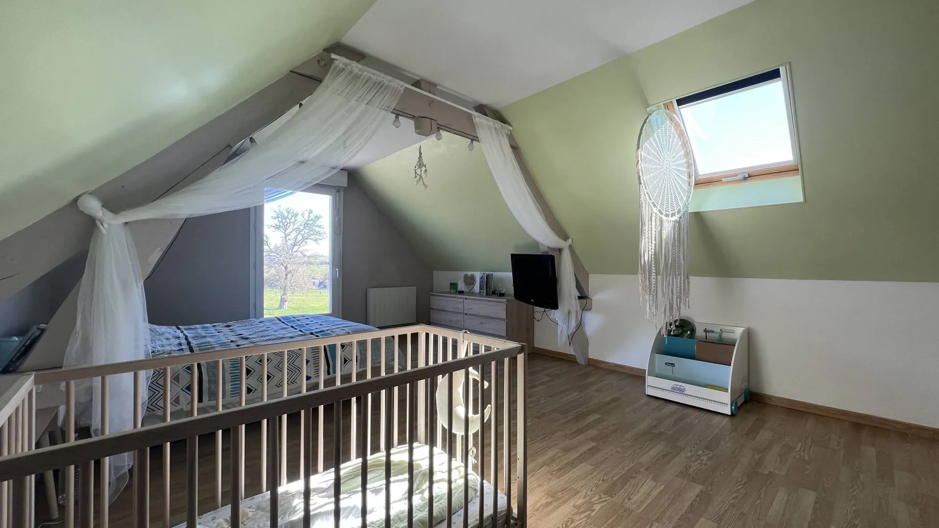 LONGÈRE DANS LA CAMPAGNE A PUISENVAL