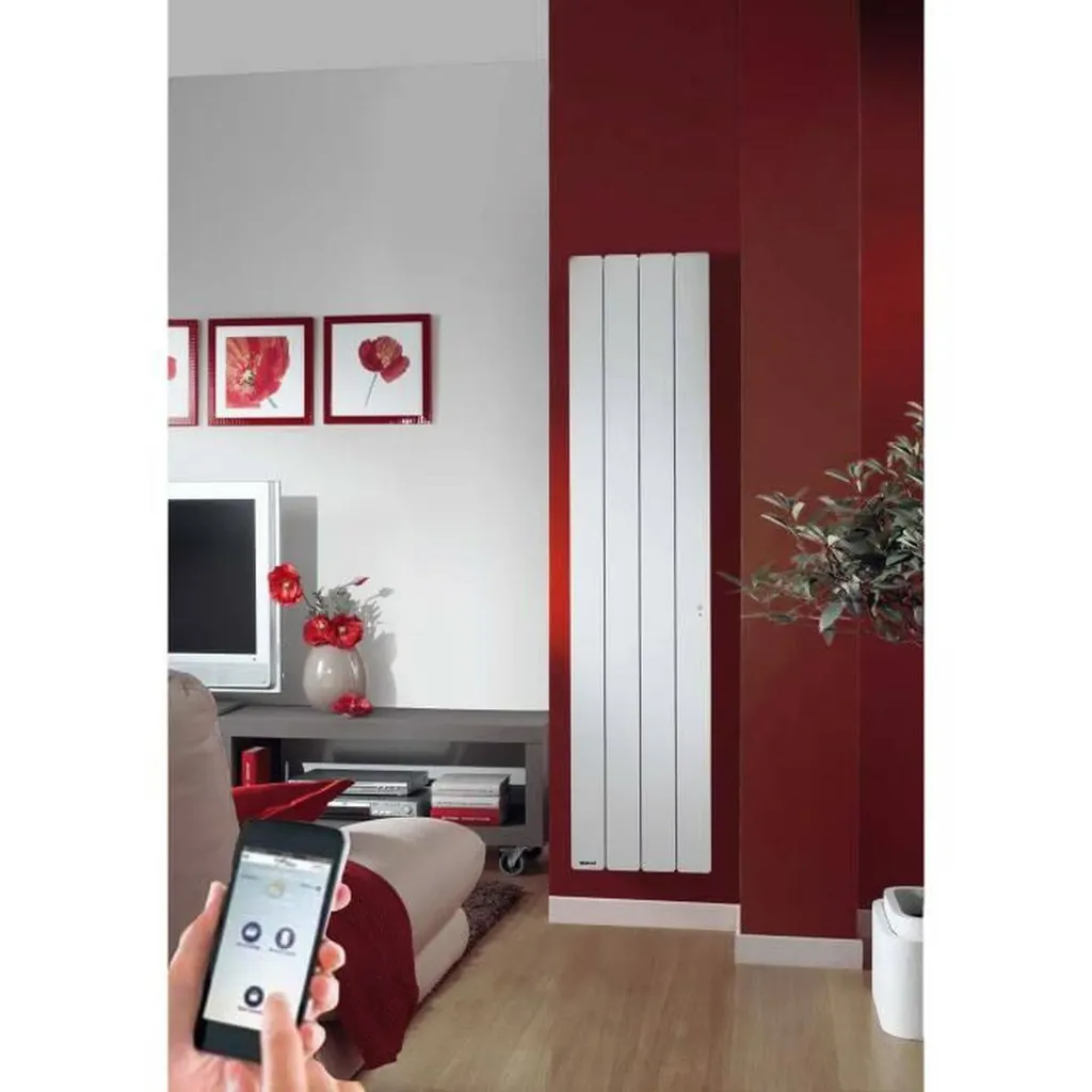 Radiateur électrique à inertie programmable et connecté à Lyon pour un chauffage intelligent et économique