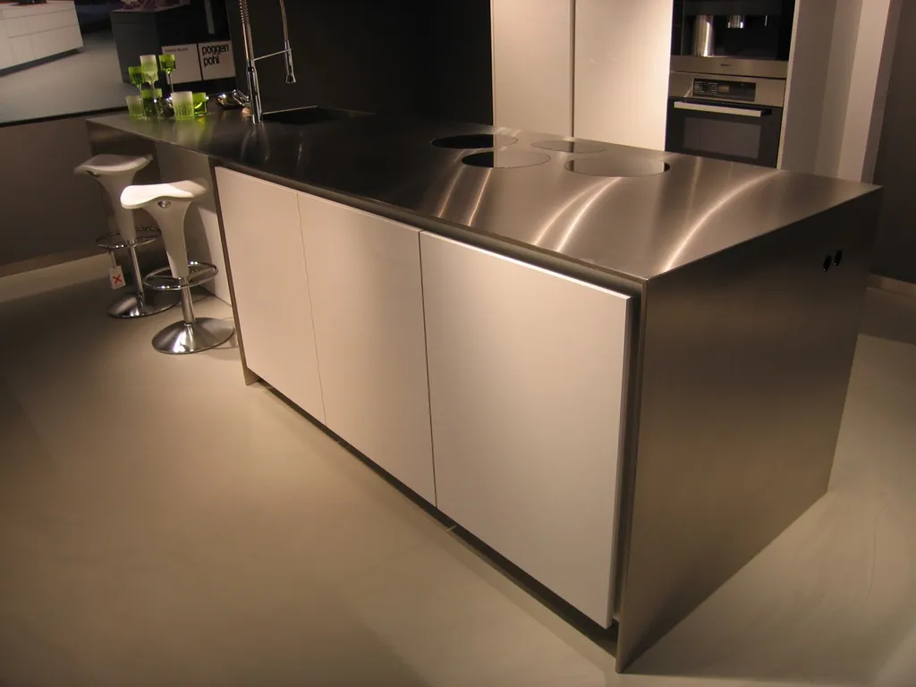 Plan de travail inox 12 mm