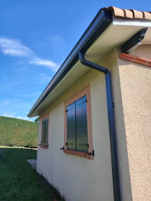 gouttieres aluminium et lambris à balma