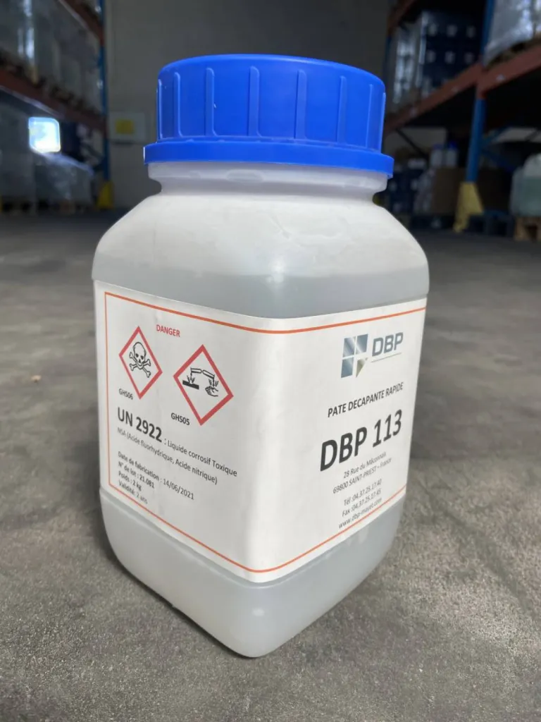 DBP 113 - Pâte de décapage inox par application - Narbonne (11)