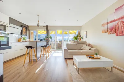 Le Pecq. 3 pièces, orienté Sud, en excellent état et décoré avec goût 